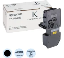 Тонер-картридж Kyocera TK-5240K чер. для ECOSYS M5526