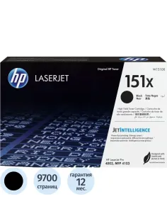 Картридж лазерный с тонером HP 151X LaserJet, черный (W1510X)