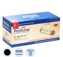 Картридж лазерный Profiline MLT-D111S чер. для Samsung SL-M2020/2070
