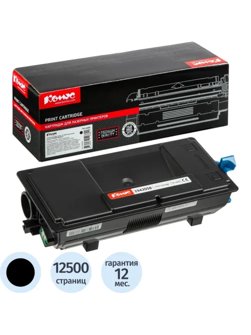 Тонер-картридж Комус TK-3400 чер. для Kyocera PA4500x/MA4500x