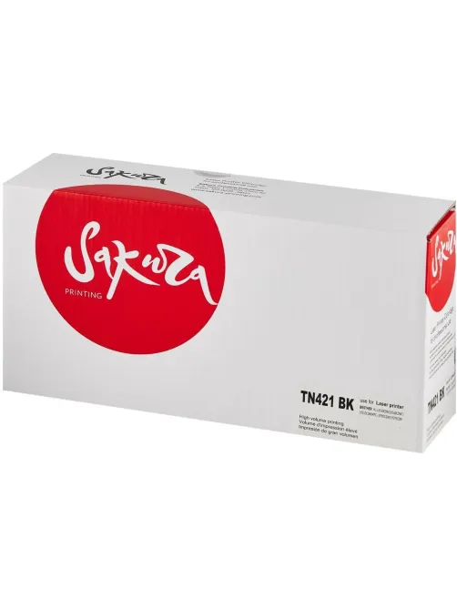 Картридж лазерный SAKURA TN-421BK чер. для Brother HL-8260DCW/DCP-8410