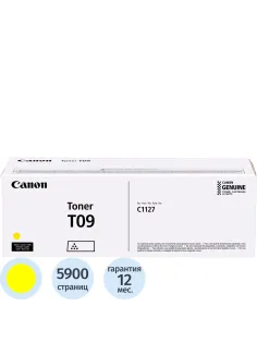 Тонер-картридж Canon Toner 09 Y 3017C006 желтый  для I-Sensys X C1127i