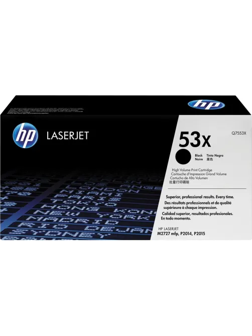 Картридж лазерный HP 53X Q7553X чер. пов.емк. для LJ 2015