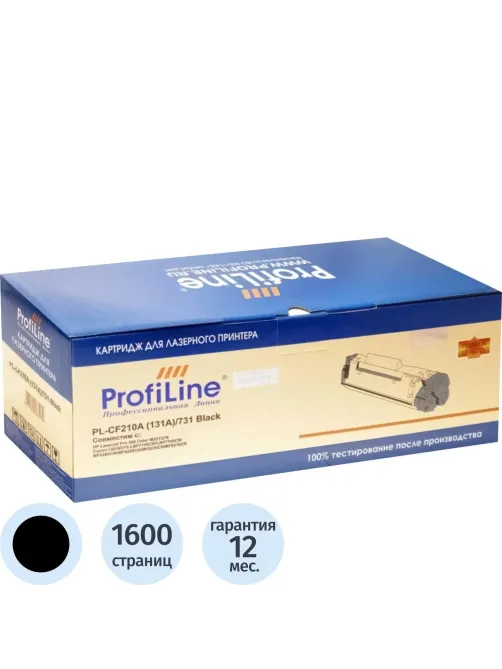 Картридж лазерный ProfiLine CF210A/731 чер. для HP/Canon