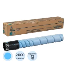 Тонер-картридж Konica Minolta TN-221C гол. для C227/C287 (A8K3450)