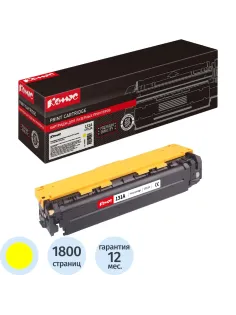 Картридж лазерный Комус 131A CF212A жел. для HP M276n/M276nw