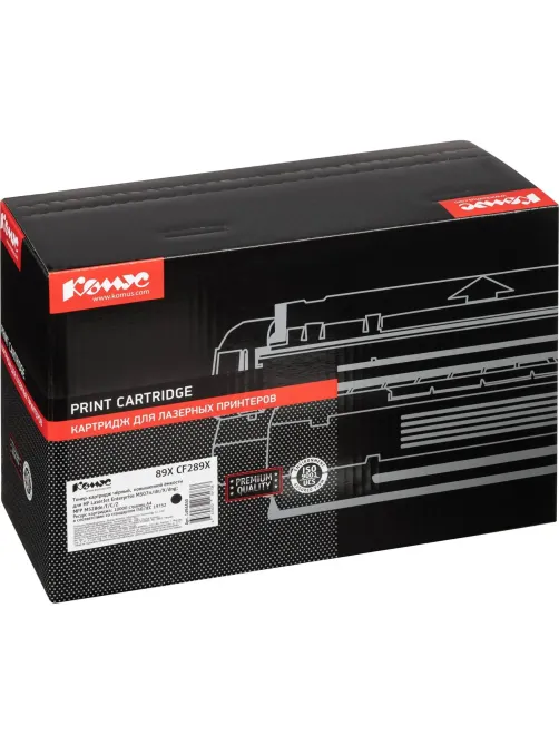 Картридж лазерный Комус 89X CF289X чер. пов. емк. для HP LJ M507/M528