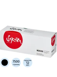 Картридж лазерный Sakura W2030X чер. пов. емк. для HP LJ M454/MFP M479