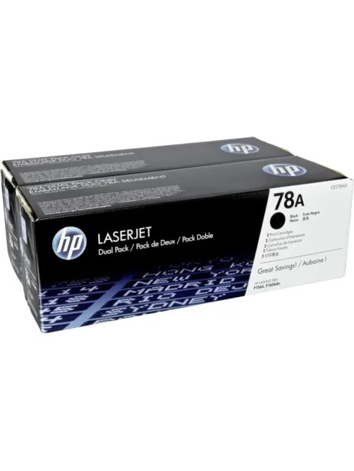 Картридж лазерный HP 78A CE278AF/AD чер. для LJ P1566/1606DN (2шт/уп)