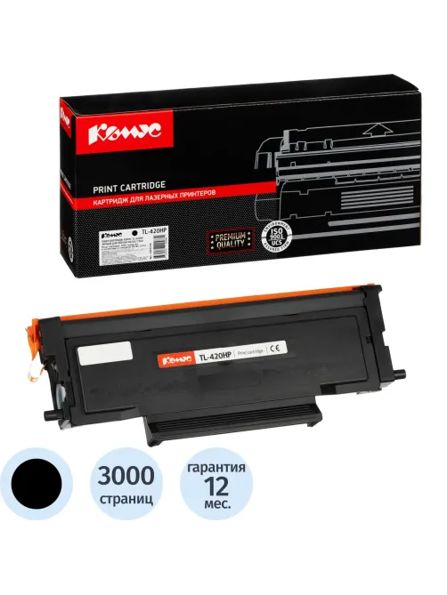 Тонер-картридж Комус TL-420HP чер. для Pantum M6700/7300