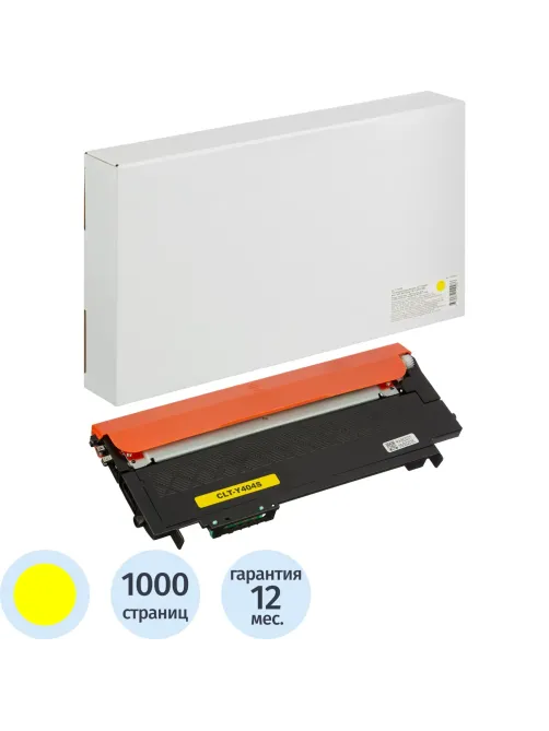 Тонер-картридж Retech CLT-Y404S жел. для Samsung  SL-C430/C480
