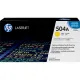 Картридж лазерный HP 504A CE252A жел. для LJ CP3525/CM3530
