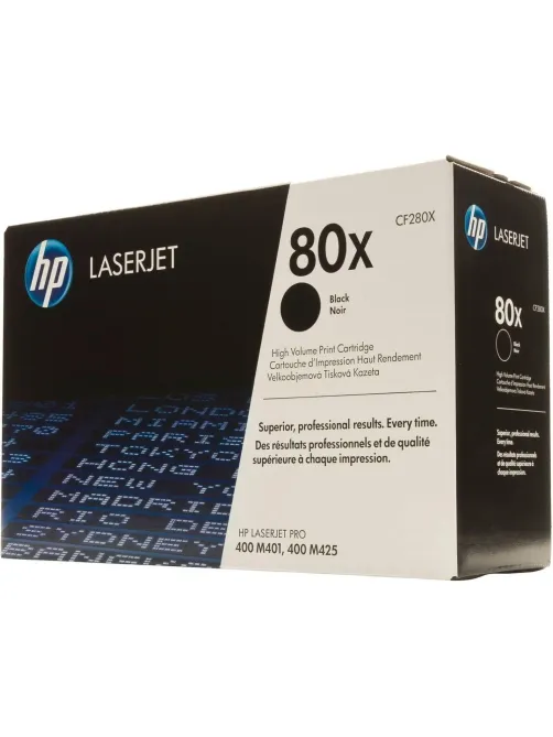Картридж лазерный HP 80X CF280X чер. пов.емк. для LJ Pro M401/425