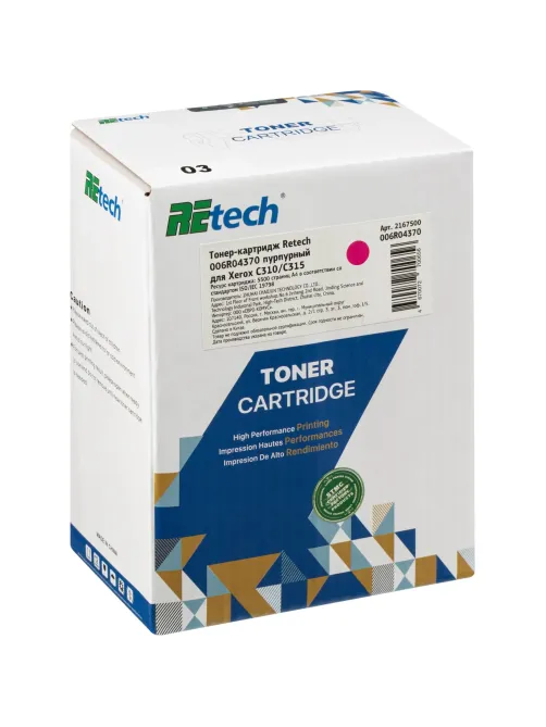 Тонер-картридж Retech 006R04370 пур. для Xerox C310/C315