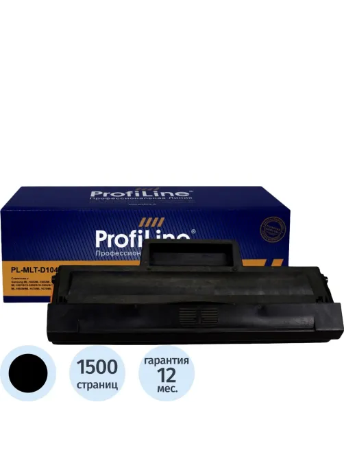 Картридж лазерный Profiline MLT-D104S чер. для Samsung 1660/1665/1667