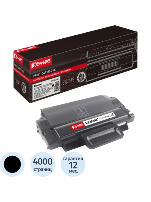 Картридж лазерный Комус 106R01487 чер. пов.емк. для Xerox WC3210