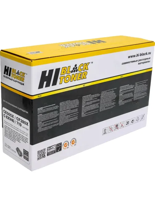 Картридж лазерный Hi-Black для Canon/HP LJ P2055/P2050 (HB-CE505X) 6,5K