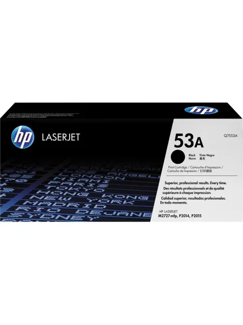 Картридж лазерный HP 53A Q7553A чер. для LJ P2014/P2015