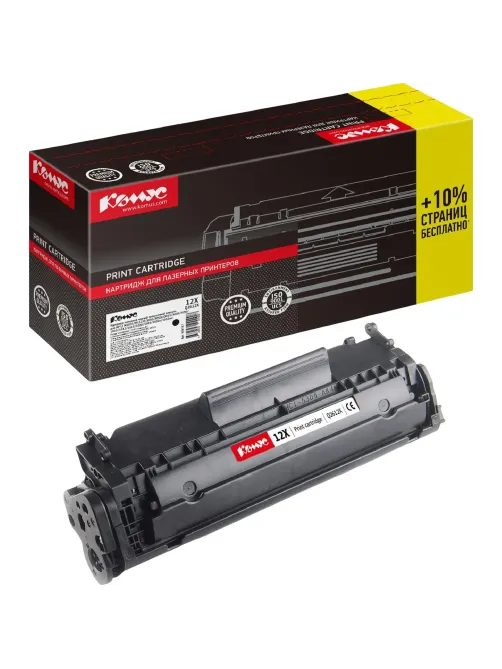 Картридж лазерный Комус 12X Q2612X черн пов.емк. для HP1012/1015