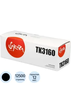 Картридж лазерный SAKURA TK-3160 чер. для Kyocera Ecosys P3045