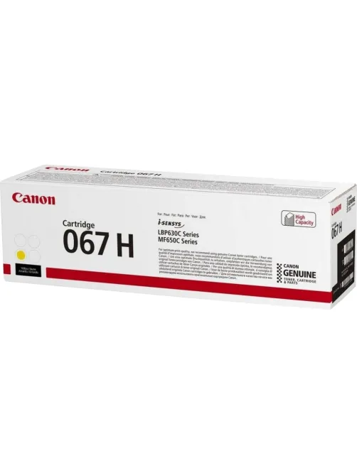 Тонер-картридж Canon CRG 067 H Y (5103C002)