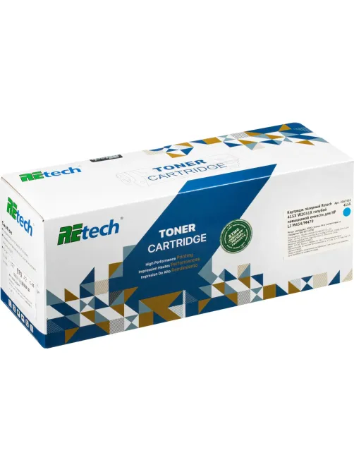 Картридж лазерный Retech 415X W2031X гол. пов. емк. для HP LJ M454/M479