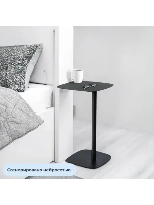 Стол журнальный KD_Комус Мебель Триада-21.черный 