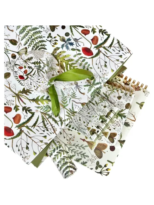 Пакет для подарков PREMIUM FLORA.ЛУГОВЫЕ ТРАВЫ, L, 26x32.4x13см, 2-852/06