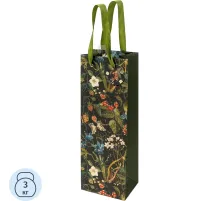 Пакет под бутылку подар. PREMIUMFLORA.ЛЕСНЫЕ ЯГОДЫ,12.3x36x9см 2-856/02