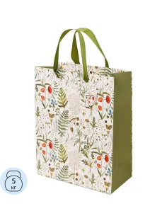 Пакет для подарков PREMIUM FLORA.ЛУГОВЫЕ ТРАВЫ, L, 26x32.4x13см, 2-852/06