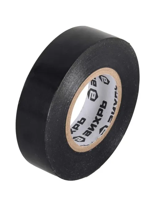 Изолента Вихрь ПВХ черная (20 м x 19 мм)