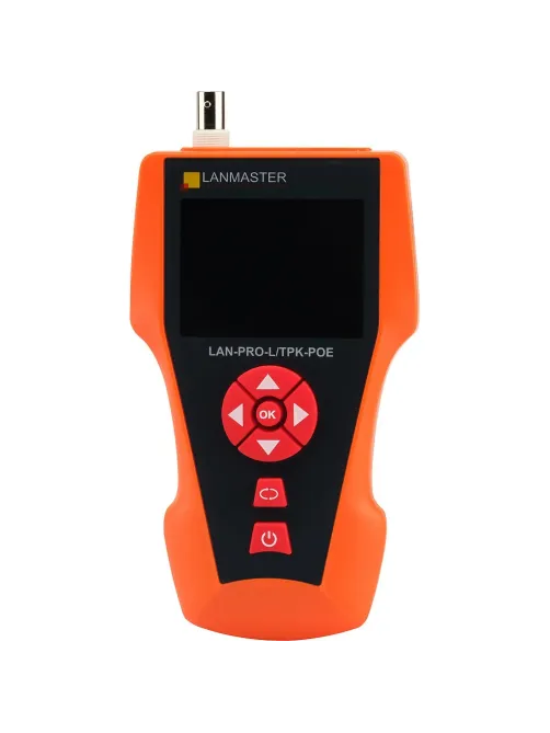 Тестер LANMASTER LAN-PRO-L/TPK-POE с измер.длины, трассировкой кабель.линий