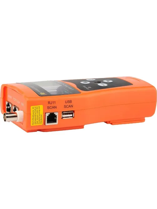 Тестер LANMASTER LAN-PRO-L/TPK-N-8R с изм. длины и трассировкой каб. линий