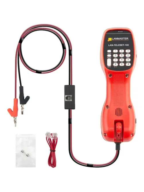 Тестер LANMASTER телефонная трубка LAN-TELESET-100