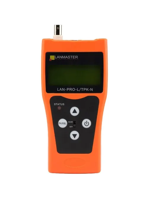 Тестер LANMASTER LAN-PRO-L/TPK-N-8R с изм. длины и трассировкой каб. линий