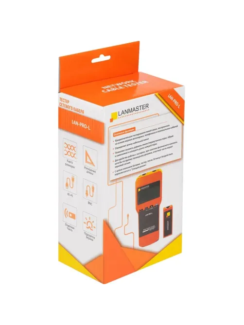 Тестер LANMASTER LAN-PRO-L с измерением длины, 1 ответная часть