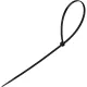 Стяжка (хомут) 300 мм x 3,6 мм,Bigtech BT-CT-300-36-B,нейлон,черн,100 шт/уп