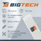 Стяжка (хомут) 350 мм x 4,8 мм,Bigtech BT-CT-350-48-W,нейлон,бел,100 шт/уп