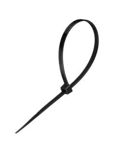 Стяжка (хомут) 200 мм x 4,5 мм,Bigtech BT-CT-200-45-B,нейлон,черн,100 шт/уп