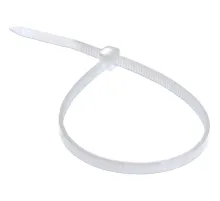 Стяжка (хомут) 150 мм х 2.5 мм, 100 шт, нейлон, Rexant, белый, 07-0150