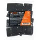 Площадка самоклеящаяся Bigtech BT-CTP-30-30-B,черный,30x30x7,5 мм,20 шт/уп