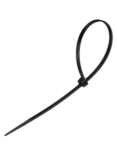Стяжка (хомут) 200 мм x 3,6 мм, Bigtech BT-CT-200-36-B,нейлон,чер,100 шт/уп