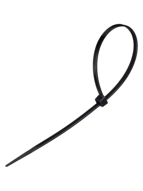 Стяжка (хомут) 200 мм x 3,6 мм, Bigtech BT-CT-200-36-B,нейлон,чер,100 шт/уп