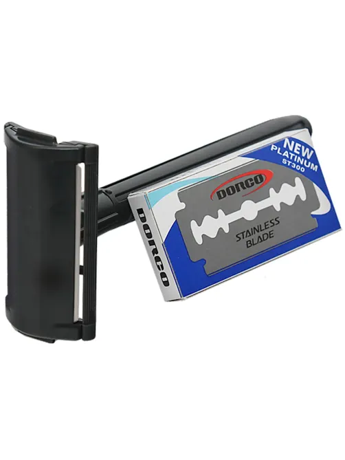 Бритва Dorco PL602 классическая Т-образная  уп./2 смен. лезвия