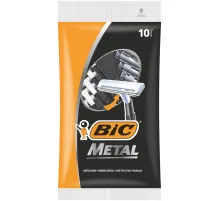 Бритва одноразовая BIC Metal 1 лезв.,П10 шт/уп 836630