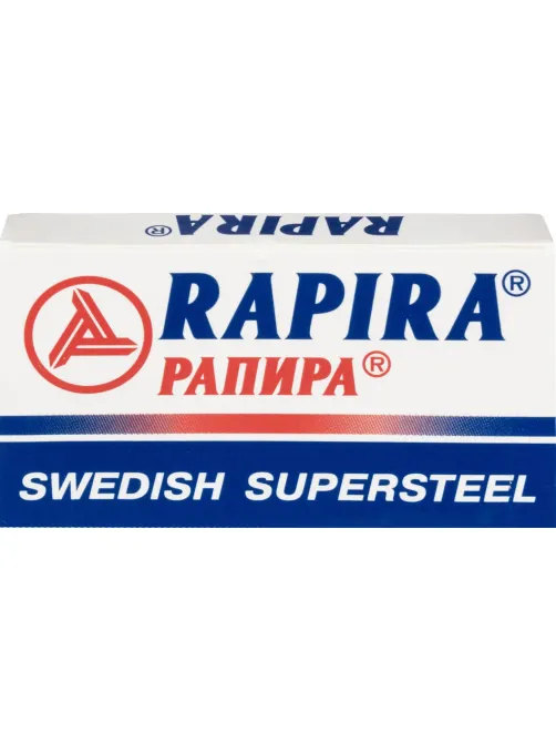Сменные лезвия Rapira SWEDISH SUPERSTEEL для Т-обр.станка 5шт/уп РК-05СС02