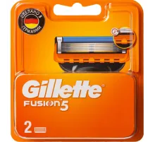Сменные кассеты для бритья Gillette FUSION  2шт