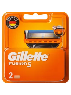 Сменные кассеты для бритья Gillette FUSION  2шт