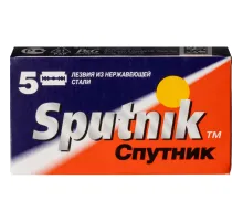Сменные лезвия SPUTNIK Stainless для безопасных бритв 5шт
