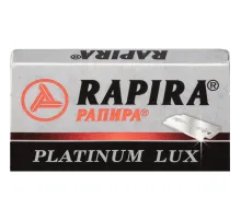 Сменные лезвия Rapira PLATINUM LUX клас.для Т-образ.станка 5шт/уп РК-05ПЛ01